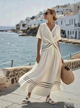 Load image into Gallery viewer, Women'S Loose Striped Print Dress