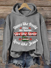 Load image into Gallery viewer, Women's Print Hoodie Long Sleeve Sweatshirt