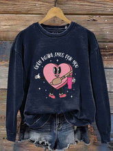 Load image into Gallery viewer, Only Heart Eyes For You Valentines Candy Heart Stanley Tumbler Belt Bag Print Casual Sweatshirt