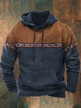 Load image into Gallery viewer, Men&#39;s Retro Ethnic Casual Long Sleeve Hoodie