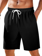 Load image into Gallery viewer, Men's Hawaiian Beach Solid Color Comfortable Solid Color Shorts