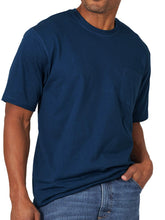 Load image into Gallery viewer, Fashionable And Simple Round Neck Pocket Short-Sleeved Bottoming T-shirt
