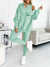 Load image into Gallery viewer, Hooded Casual and Comfortable Sweatshirt Suit