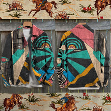 Load image into Gallery viewer, Vintage Print Casual Denim Jacket