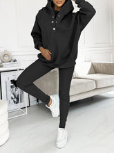 Load image into Gallery viewer, Hooded Casual and Comfortable Sweatshirt Suit