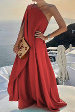 Load image into Gallery viewer, Alyse One Shoulder A-line Elegant Maxi Dress