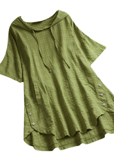 Load image into Gallery viewer, Women&#39;s Loose Casual Cotton Linen Dress