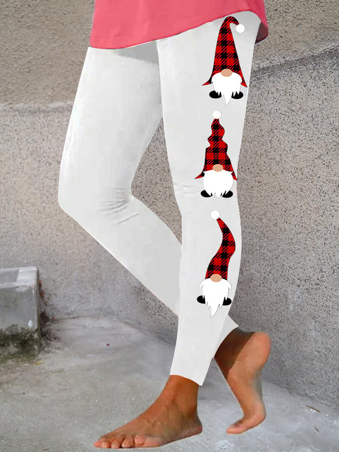 Women's Christmas Gnome Leggings