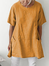 Load image into Gallery viewer, Women's Casual Pure Color Cotton Shirt