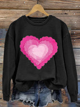 Load image into Gallery viewer, Women's Valentine's Day Printed Long Sleeve Sweatshirt