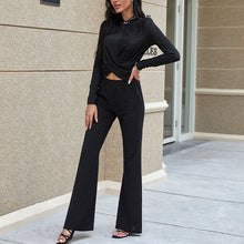 Load image into Gallery viewer, Chic cross top fashion two-piece suit