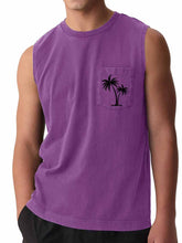 Load image into Gallery viewer, Hawaii Beach Pocket Coconut Print Vest