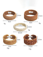 Load image into Gallery viewer, Women'S Retro Ethnic Style Braided Rattan Bracelet Bracelet
