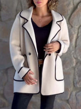Load image into Gallery viewer, Temperament Suit Collar Double-Sided Wool Jacket
