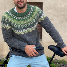 Load image into Gallery viewer, Men'S Vintage Knitted Jacquard Crew Neck Sweater