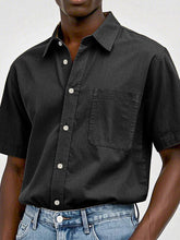 Load image into Gallery viewer, Men's Fashion Casual Retro Pure Cotton Lapel T-shirt