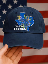 Load image into Gallery viewer, 💙texas Strong💪unisex Texas Strong Bluebonnet Print Baseball Cap