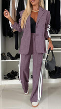 Load image into Gallery viewer, Women's Lapel Long Sleeve Casual Suit