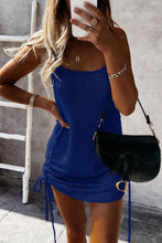 Load image into Gallery viewer, Fashion Sleeveless Lace-up Woolen Dress