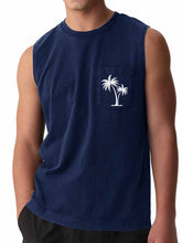 Load image into Gallery viewer, Hawaii Beach Pocket Coconut Print Vest