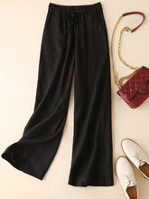 Load image into Gallery viewer, Women's Loose Cotton And Linen Casual Leggings
