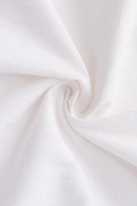 Crew Neck Cotton Tiered Dress