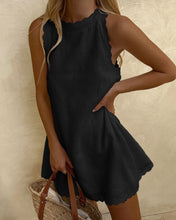Load image into Gallery viewer, Women&#39;s Casual Cotton Linen Lace Dress