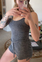 Load image into Gallery viewer, Ribbed Knit Cami Vest Shorts Set