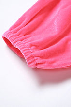 Load image into Gallery viewer, Velvet Tie-back Vest Hoodie Three-piece Pants Suits