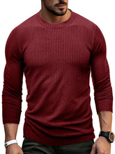 Load image into Gallery viewer, Men's Striped Round Neck Simple T-shirt
