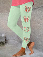 Load image into Gallery viewer, Women's Christmas Colorful Bow Print Skinny Leggings