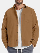 Load image into Gallery viewer, Men's Casual Everyday Corduroy Long Sleeve Shirt