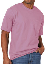 Load image into Gallery viewer, Fashionable And Simple Round Neck Pocket Short-Sleeved Bottoming T-shirt