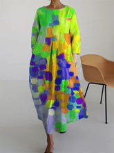 Load image into Gallery viewer, Women's Casual Floral Print Dress