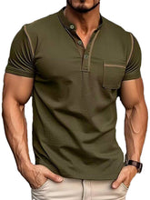 Load image into Gallery viewer, Men's Fashion Cotton Short Sleeve Polo Shirt