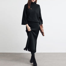 Load image into Gallery viewer, Fashion Sweater All-Match Two-Piece Set