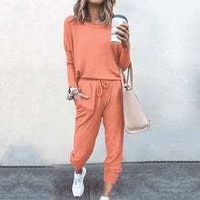 Load image into Gallery viewer, Comfy T-shirt&amp;Pants Two Pieces Set