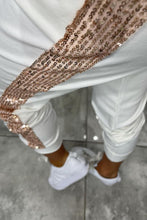 Load image into Gallery viewer, Women's Hooded Long Sequined Casual Suit