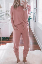 Load image into Gallery viewer, Comfy T-shirt&amp;Pants Two Pieces Set