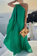 Load image into Gallery viewer, Alyse One Shoulder A-line Elegant Maxi Dress