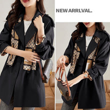 Load image into Gallery viewer, Women's Slimming Mid-Length Reversible Trench Coat