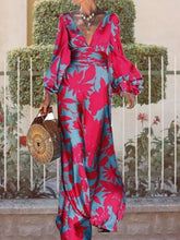 Load image into Gallery viewer, V-Neck Swing Waist Dress