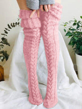 Load image into Gallery viewer, Soft Warm Over Knee Extra Long Knitted Socks