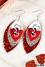 Load image into Gallery viewer, Valentine's Day Heart Multilayer Earrings