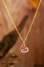 Load image into Gallery viewer, love heart pendant necklace