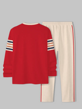 Load image into Gallery viewer, Men's Simple Colorblock Round Neck Casual Sports Set 0110