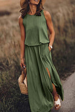 Load image into Gallery viewer, Giselle Loose Fit Slit Maxi Dress