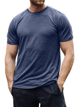 Load image into Gallery viewer, Men's Cotton Basic Casual Versatile Everyday Short-sleeved T-shirt