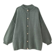 Load image into Gallery viewer, Stylish Solid Color Casual Bat-Sleeved Sweater Jacket