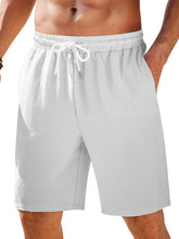 Load image into Gallery viewer, Men's Hawaiian Beach Solid Color Comfortable Solid Color Shorts